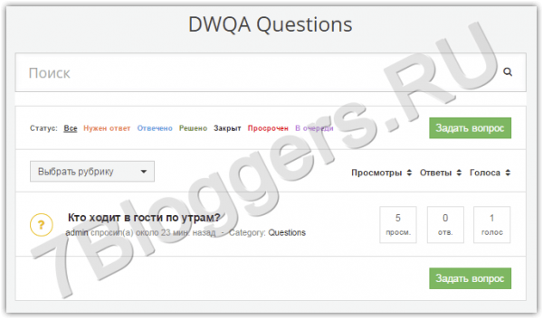 dwqa questions